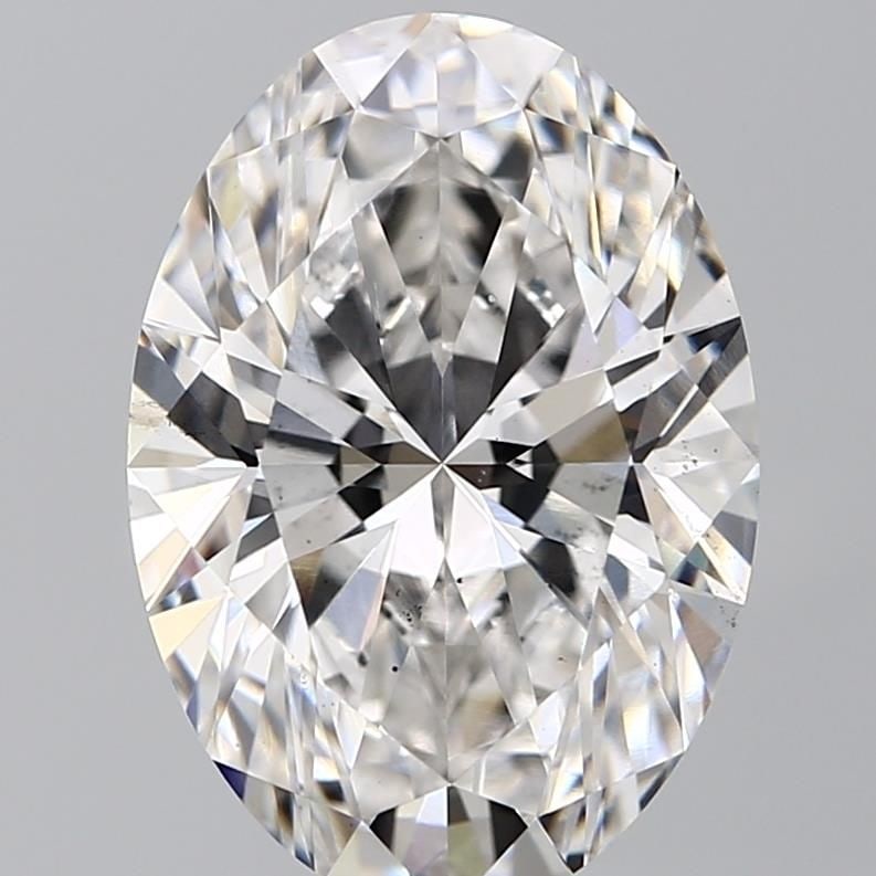 Loose Diamond - OVAL 5.81ct E VS2: Loose Diamond - OVAL 5.81ct E VS2 Source: This is a real non-mined Diamond that has been grown in a lab Shape: OVAL Carats: 5.81 Color: E Clarity: VS2 Certification: IGI Video: