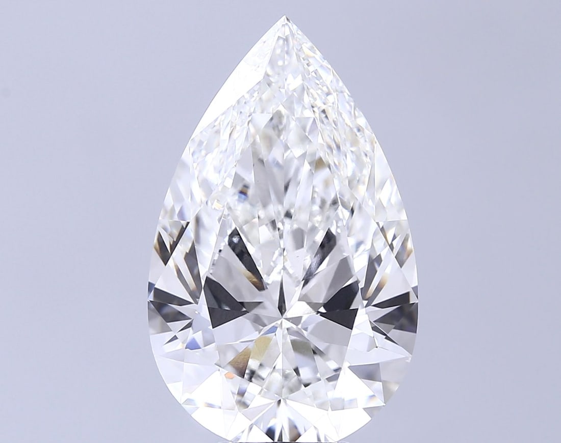 Loose Diamond - PEAR 9.03ct F VVS2: Loose Diamond - PEAR 9.03ct F VVS2 Source: This is a real non-mined Diamond that has been grown in a lab Shape: PEAR Carats: 9.03 Color: F Clarity: VVS2 Certification: IGI Additional images available