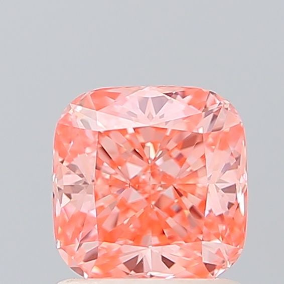 Loose Diamond - CUSHION BRILLIANT 1.11ct Fancy Vivid Pink VS1: Loose Diamond - CUSHION BRILLIANT 1.11ct Fancy Vivid Pink VS1 Source: This is a real non-mined Diamond that has been grown in a lab Shape: CUSHION BRILLIANT Carats: 1.11 Color: Fancy Vivid Pink Certif
