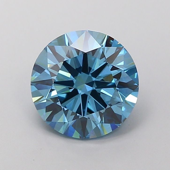 Loose Diamond - ROUND 2.49ct Fancy Vivid Blue VS1: Loose Diamond - ROUND 2.49ct Fancy Vivid Blue VS1 Source: This is a real non-mined Diamond that has been grown in a lab Shape: ROUND Carats: 2.49 Color: Fancy Vivid Blue Certification: IGI Video: