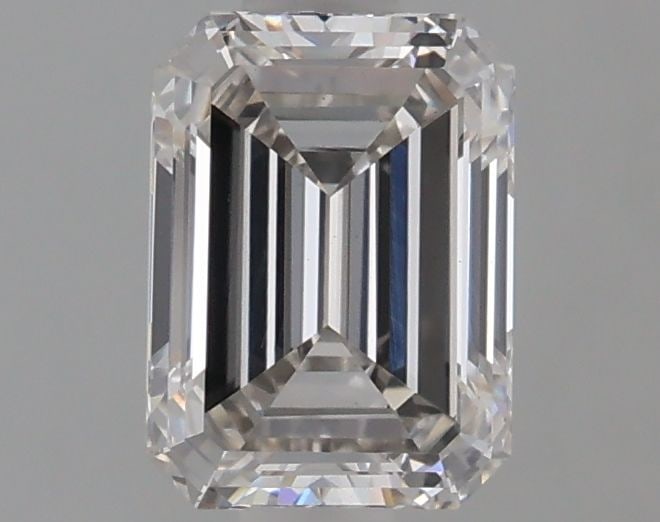 Loose Diamond - EMERALD 1.06ct H VS1: Loose Diamond - EMERALD 1.06ct H VS1 Source: This is a real non-mined Diamond that has been grown in a lab Shape: EMERALD Carats: 1.06 Color: H Clarity: VS1 Certification: NONE Video: