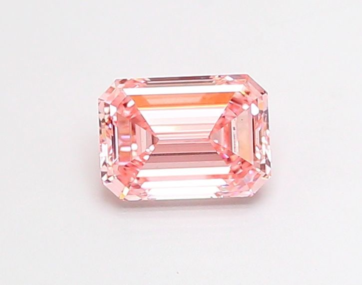 Loose Diamond - EMERALD 1.24ct Fancy Intense Pink VS2: Loose Diamond - EMERALD 1.24ct Fancy Intense Pink VS2 Source: This is a real non-mined Diamond that has been grown in a lab Shape: EMERALD Carats: 1.24 Color: Fancy Intense Pink Certification: IGI Vid