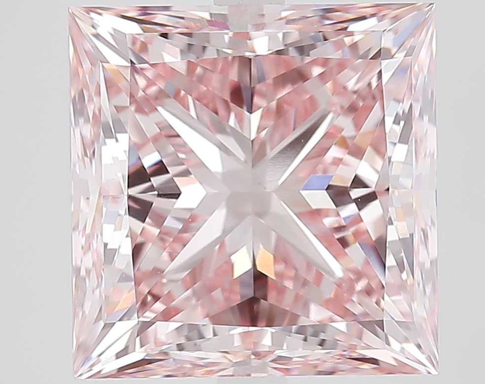 Loose Diamond - PRINCESS 7.99ct Fancy Intense Pink VS1: Loose Diamond - PRINCESS 7.99ct Fancy Intense Pink VS1 Source: This is a real non-mined Diamond that has been grown in a lab Shape: PRINCESS Carats: 7.99 Color: Fancy Intense Pink Certification: IGI V