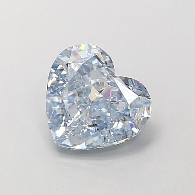 Loose Diamond - HEART 1.07ct Fancy Intense Blue VS1: Loose Diamond - HEART 1.07ct Fancy Intense Blue VS1 Source: This is a real non-mined Diamond that has been grown in a lab Shape: HEART Carats: 1.07 Color: Fancy Intense Blue Certification: IGI Video: