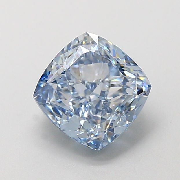 Loose Diamond - CUSHION MODIFIED 1.77ct Fancy Intense Blue VS2: Loose Diamond - CUSHION MODIFIED 1.77ct Fancy Intense Blue VS2 Source: This is a real non-mined Diamond that has been grown in a lab Shape: CUSHION MODIFIED Carats: 1.77 Color: Fancy Intense Blue Cert