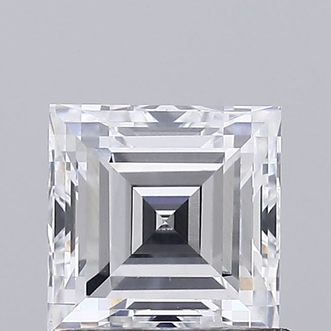 Loose Diamond - SQUARE RADIANT 0.93ct E VS1: Loose Diamond - SQUARE RADIANT 0.93ct E VS1 Source: This is a real non-mined Diamond that has been grown in a lab Shape: SQUARE RADIANT Carats: 0.93 Color: E Clarity: VS1 Certification: IGI Video: