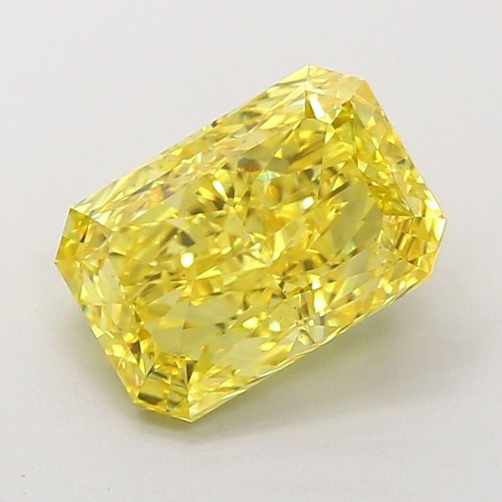 Loose Diamond - RADIANT 4.14ct Fancy Vivid Yellow VS2: Loose Diamond - RADIANT 4.14ct Fancy Vivid Yellow VS2 Source: This is a real non-mined Diamond that has been grown in a lab Shape: RADIANT Carats: 4.14 Color: Fancy Vivid Yellow Certification: IGI