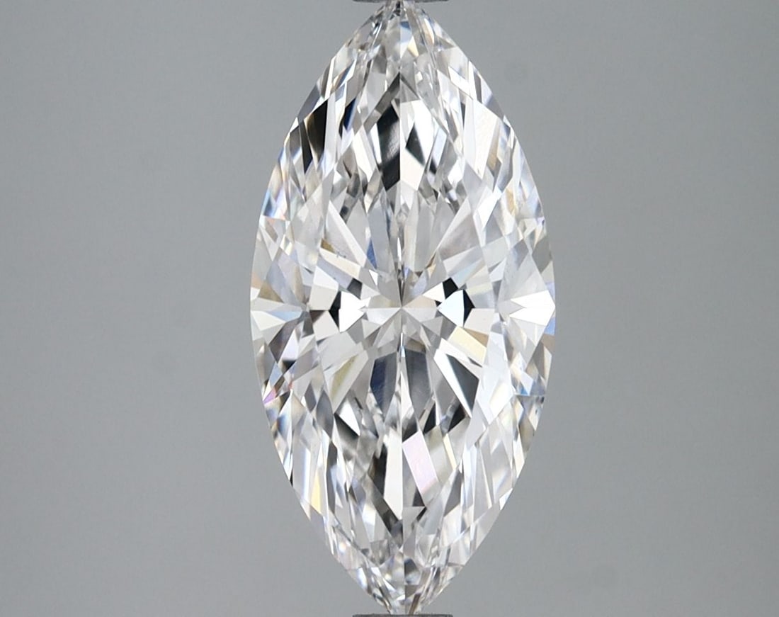 Loose Diamond - MARQUISE 1.97ct E VS1: Loose Diamond - MARQUISE 1.97ct E VS1 Source: This is a real non-mined Diamond that has been grown in a lab Shape: MARQUISE Carats: 1.97 Color: E Clarity: VS1 Certification: IGI Video: