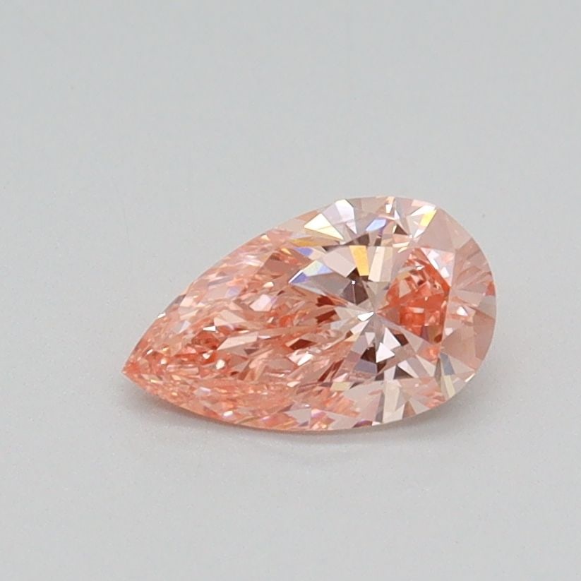 Loose Diamond - PEAR 0.52ct Fancy Intense Pink SI2: Loose Diamond - PEAR 0.52ct Fancy Intense Pink SI2 Source: This is a real non-mined Diamond that has been grown in a lab Shape: PEAR Carats: 0.52 Color: Fancy Intense Pink Certification: IGI Video: