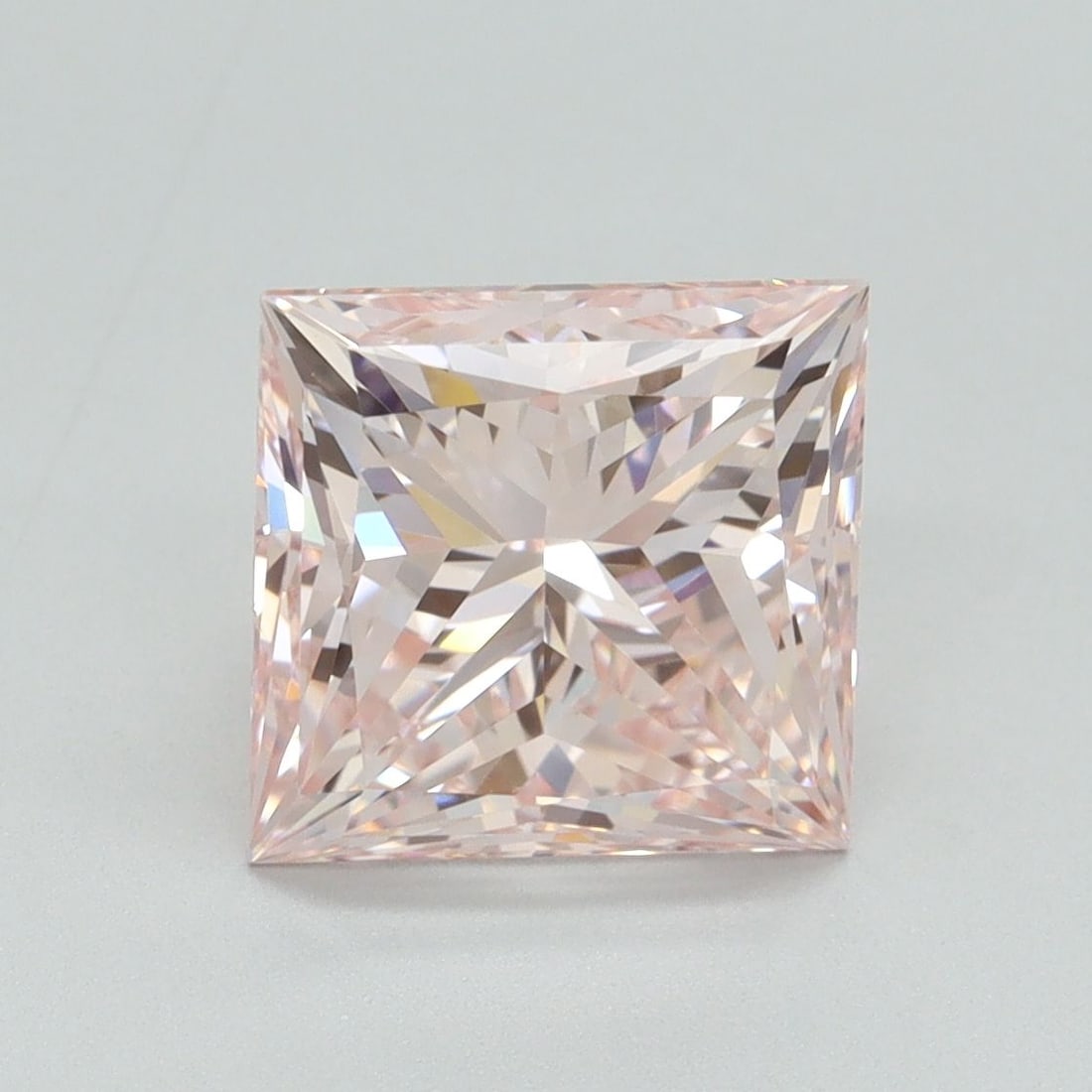 Loose Diamond - PRINCESS 3.52ct Fancy Intense Pink VS2: Loose Diamond - PRINCESS 3.52ct Fancy Intense Pink VS2 Source: This is a real non-mined Diamond that has been grown in a lab Shape: PRINCESS Carats: 3.52 Color: Fancy Intense Pink Certification: IGI V