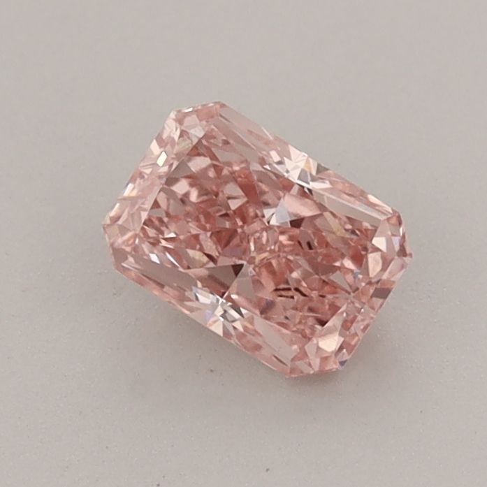 Loose Diamond - RADIANT 0.58ct Fancy Intense Pink VVS2: Loose Diamond - RADIANT 0.58ct Fancy Intense Pink VVS2 Source: This is a real non-mined Diamond that has been grown in a lab Shape: RADIANT Carats: 0.58 Color: Fancy Intense Pink Certification: IGI