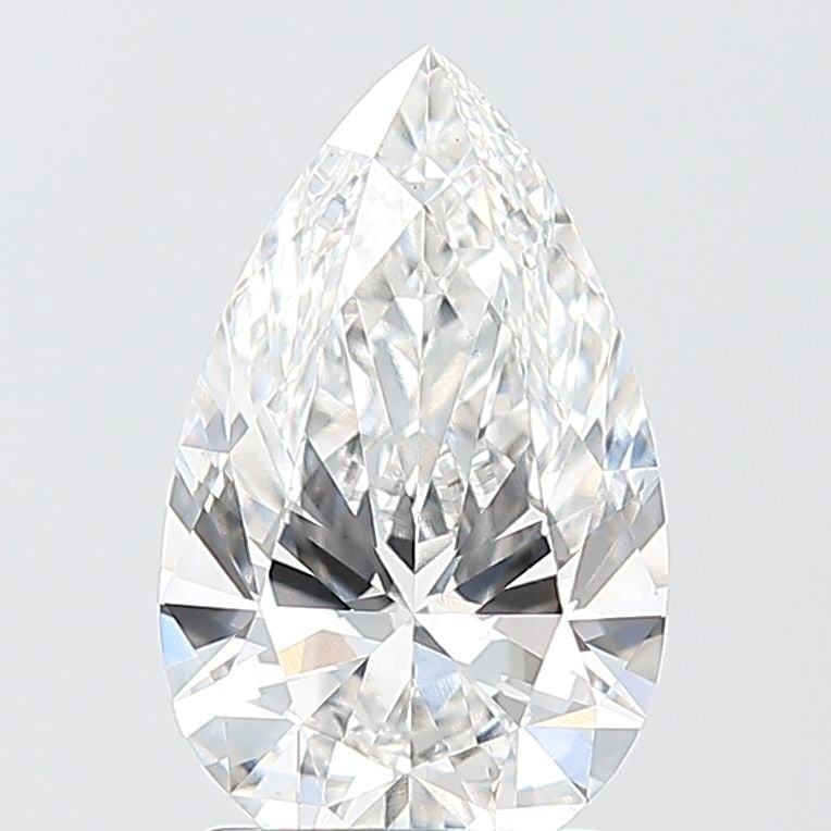 Loose Diamond - PEAR 2.09ct F VS1: Loose Diamond - PEAR 2.09ct F VS1 Source: This is a real non-mined Diamond that has been grown in a lab Shape: PEAR Carats: 2.09 Color: F Clarity: VS1 Certification: IGI Additional images available