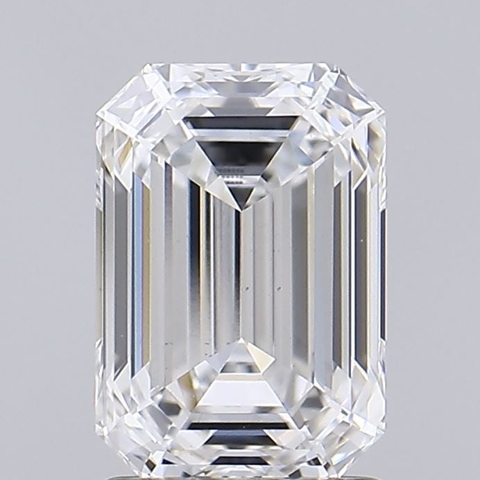 Loose Diamond - EMERALD 1.51ct F VS1: Loose Diamond - EMERALD 1.51ct F VS1 Source: This is a real non-mined Diamond that has been grown in a lab Shape: EMERALD Carats: 1.51 Color: F Clarity: VS1 Certification: IGI Video: