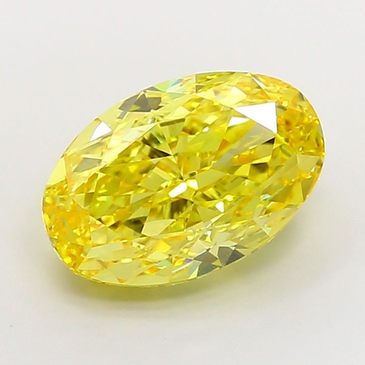 Loose Diamond - OVAL 7.03ct Fancy Vivid Yellow VVS2: Loose Diamond - OVAL 7.03ct Fancy Vivid Yellow VVS2 Source: This is a real non-mined Diamond that has been grown in a lab Shape: OVAL Carats: 7.03 Color: Fancy Vivid Yellow Certification: IGI Video:
