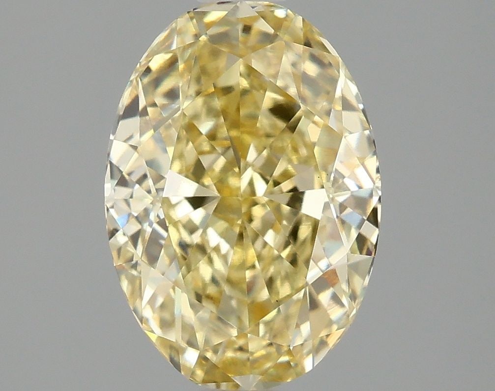Loose Diamond - OVAL 2.06ct Fancy Intense Yellow VS1: Loose Diamond - OVAL 2.06ct Fancy Intense Yellow VS1 Source: This is a real non-mined Diamond that has been grown in a lab Shape: OVAL Carats: 2.06 Color: Fancy Intense Yellow Certification: IGI