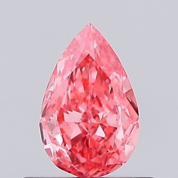 Loose Diamond - PEAR 0.41ct Fancy Intense Pink VS1: Loose Diamond - PEAR 0.41ct Fancy Intense Pink VS1 Source: This is a real non-mined Diamond that has been grown in a lab Shape: PEAR Carats: 0.41 Color: Fancy Intense Pink Certification: NONE Video: