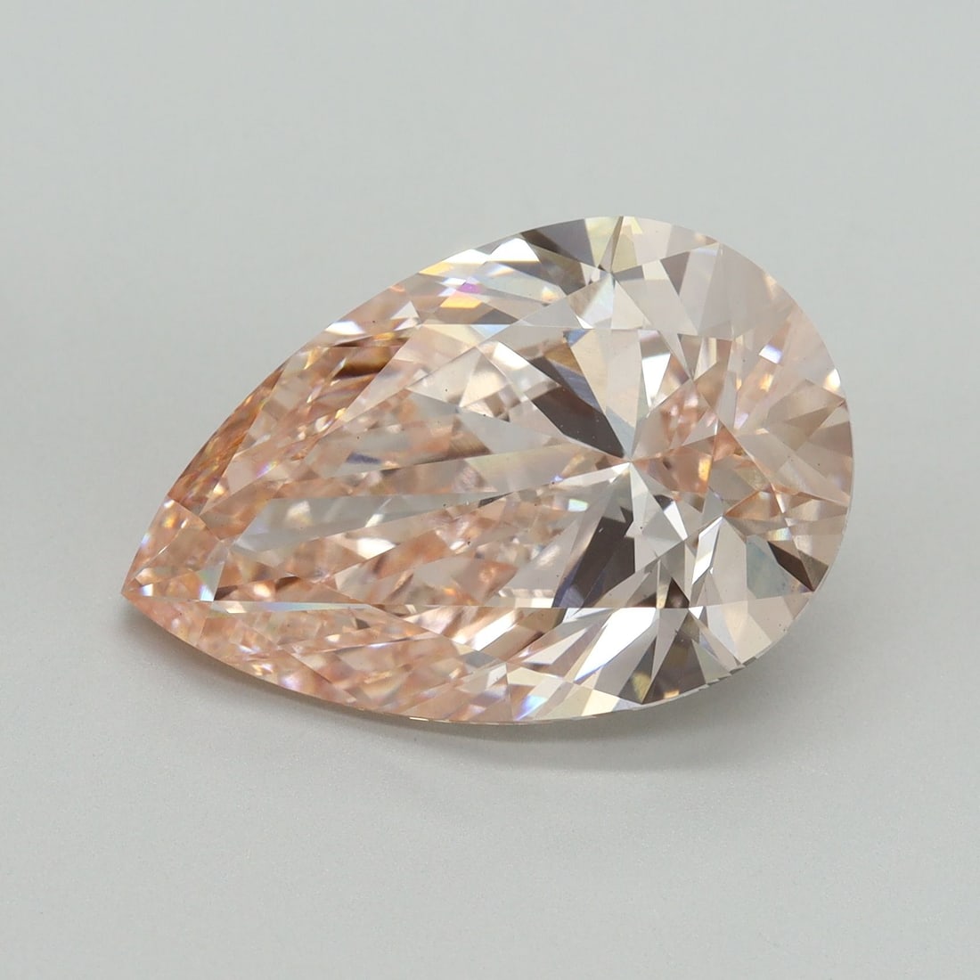 Loose Diamond - PEAR 8.5ct Fancy Intense Pink VS1: Loose Diamond - PEAR 8.5ct Fancy Intense Pink VS1 Source: This is a real non-mined Diamond that has been grown in a lab Shape: PEAR Carats: 8.5 Color: Fancy Intense Pink Certification: IGI Video:
