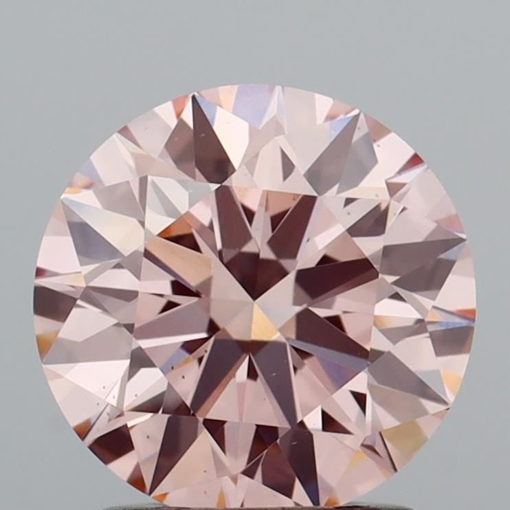 Ideal Loose Diamond - ROUND 1.53ct Fancy Intense Pink VS2: Ideal Loose Diamond - ROUND 1.53ct Fancy Intense Pink VS2 Source: This is a real non-mined Diamond that has been grown in a lab Shape: ROUND Carats: 1.53 Color: Fancy Intense Pink Certification: IGI V