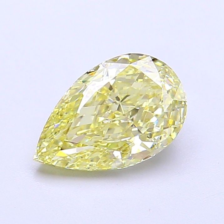 Loose Diamond - PEAR 1.32ct Fancy Yellow VS1: Loose Diamond - PEAR 1.32ct Fancy Yellow VS1 Source: This is a real non-mined Diamond that has been grown in a lab Shape: PEAR Carats: 1.32 Color: Fancy Yellow Certification: IGI Video: