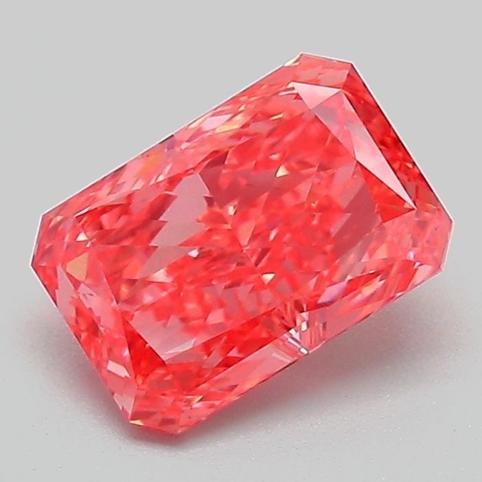 Loose Diamond - RADIANT 1.37ct Fancy Vivid Pink VS1: Loose Diamond - RADIANT 1.37ct Fancy Vivid Pink VS1 Source: This is a real non-mined Diamond that has been grown in a lab Shape: RADIANT Carats: 1.37 Color: Fancy Vivid Pink Certification: IGI Video: