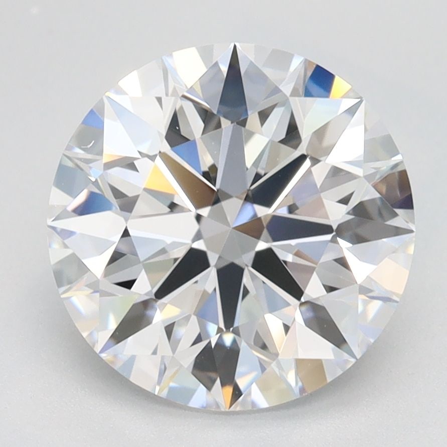Ideal Loose Diamond - ROUND 2.53ct D VVS1: Ideal Loose Diamond - ROUND 2.53ct D VVS1 Source: This is a real non-mined Diamond that has been grown in a lab Shape: ROUND Carats: 2.53 Color: D Clarity: VVS1 Certification: IGI Video: