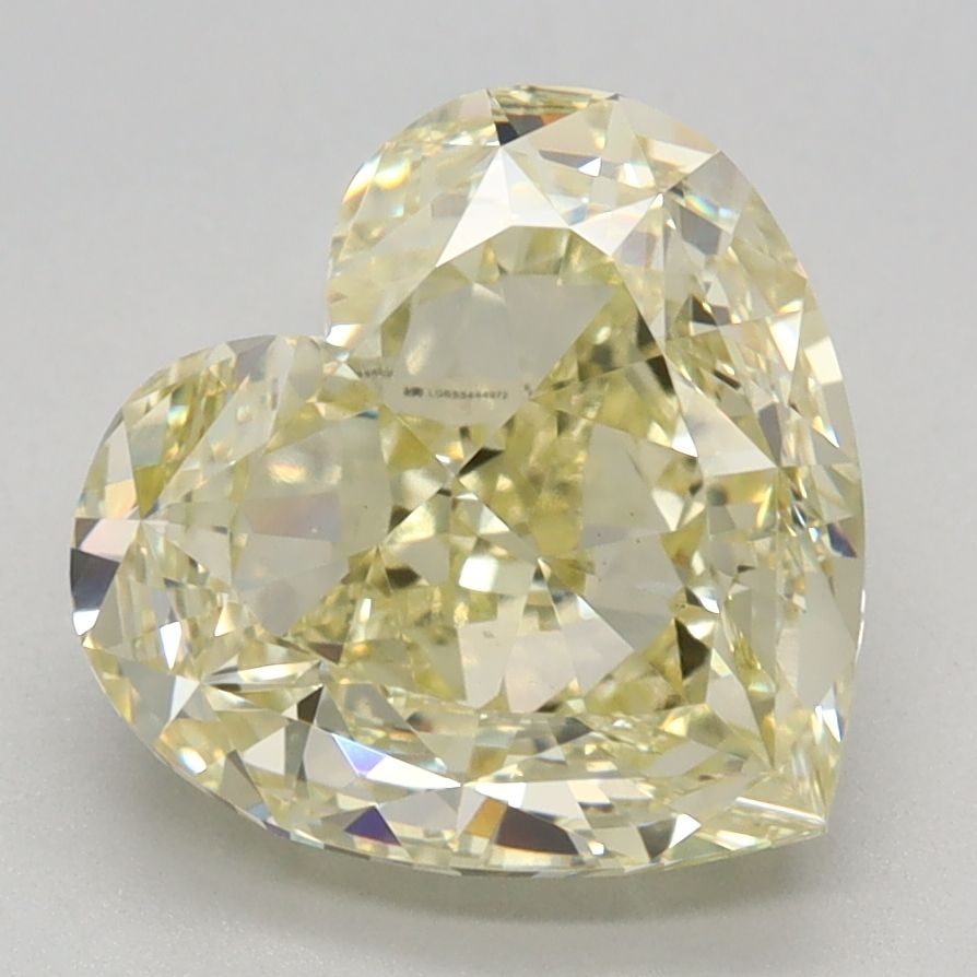 Loose Diamond - HEART 3.04ct Fancy Yellow VS1: Loose Diamond - HEART 3.04ct Fancy Yellow VS1 Source: This is a real non-mined Diamond that has been grown in a lab Shape: HEART Carats: 3.04 Color: Fancy Yellow Certification: IGI Video: