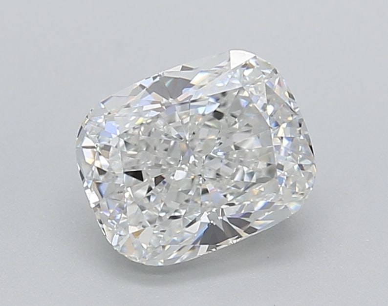 Loose Diamond - CUSHION BRILLIANT 1.43ct E VS1: Loose Diamond - CUSHION BRILLIANT 1.43ct E VS1 Source: This is a real non-mined Diamond that has been grown in a lab Shape: CUSHION BRILLIANT Carats: 1.43 Color: E Clarity: VS1 Certification: IGI Vide