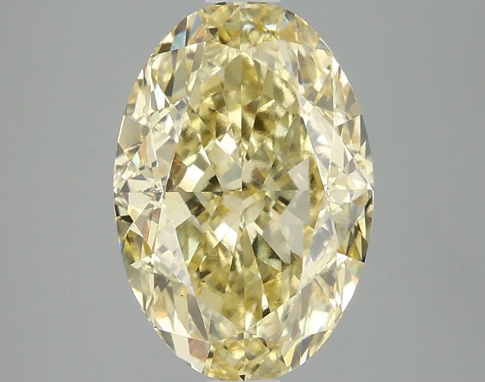 Loose Diamond - OVAL 4.06ct Fancy Intense Yellow VS1: Loose Diamond - OVAL 4.06ct Fancy Intense Yellow VS1 Source: This is a real non-mined Diamond that has been grown in a lab Shape: OVAL Carats: 4.06 Color: Fancy Intense Yellow Certification: IGI Video