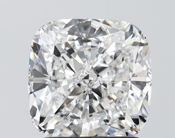 Loose Diamond - CUSHION MODIFIED 2.26ct D VS2: Loose Diamond - CUSHION MODIFIED 2.26ct D VS2 Source: This is a real non-mined Diamond that has been grown in a lab Shape: CUSHION MODIFIED Carats: 2.26 Color: D Clarity: VS2 Certification: IGI Video: