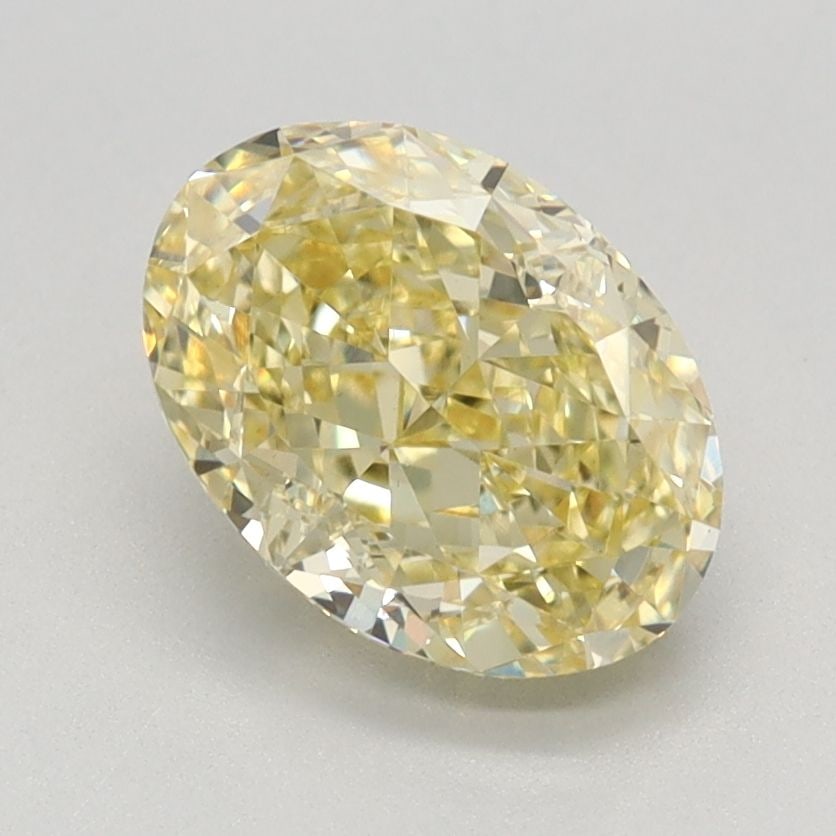 Loose Diamond - OVAL 1.6ct Fancy Intense Yellow VS1: Loose Diamond - OVAL 1.6ct Fancy Intense Yellow VS1 Source: This is a real non-mined Diamond that has been grown in a lab Shape: OVAL Carats: 1.6 Color: Fancy Intense Yellow Certification: IGI Video: