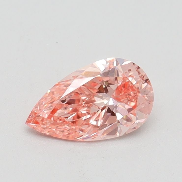 Loose Diamond - PEAR 0.52ct Fancy Intense Pink SI1: Loose Diamond - PEAR 0.52ct Fancy Intense Pink SI1 Source: This is a real non-mined Diamond that has been grown in a lab Shape: PEAR Carats: 0.52 Color: Fancy Intense Pink Certification: IGI Video: