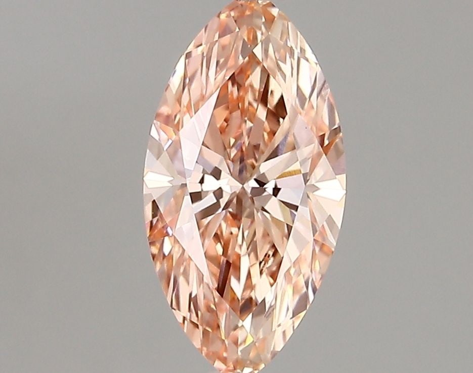 Loose Diamond - MARQUISE 1.29ct Fancy Vivid Pink VVS2: Loose Diamond - MARQUISE 1.29ct Fancy Vivid Pink VVS2 Source: This is a real non-mined Diamond that has been grown in a lab Shape: MARQUISE Carats: 1.29 Color: Fancy Vivid Pink Certification: IGI Vide