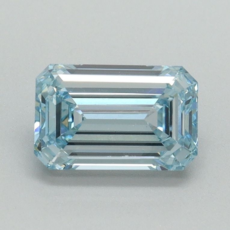 Loose Diamond - EMERALD 1.05ct Fancy Intense Blue VVS2: Loose Diamond - EMERALD 1.05ct Fancy Intense Blue VVS2 Source: This is a real non-mined Diamond that has been grown in a lab Shape: EMERALD Carats: 1.05 Color: Fancy Intense Blue Certification: IGI Vi