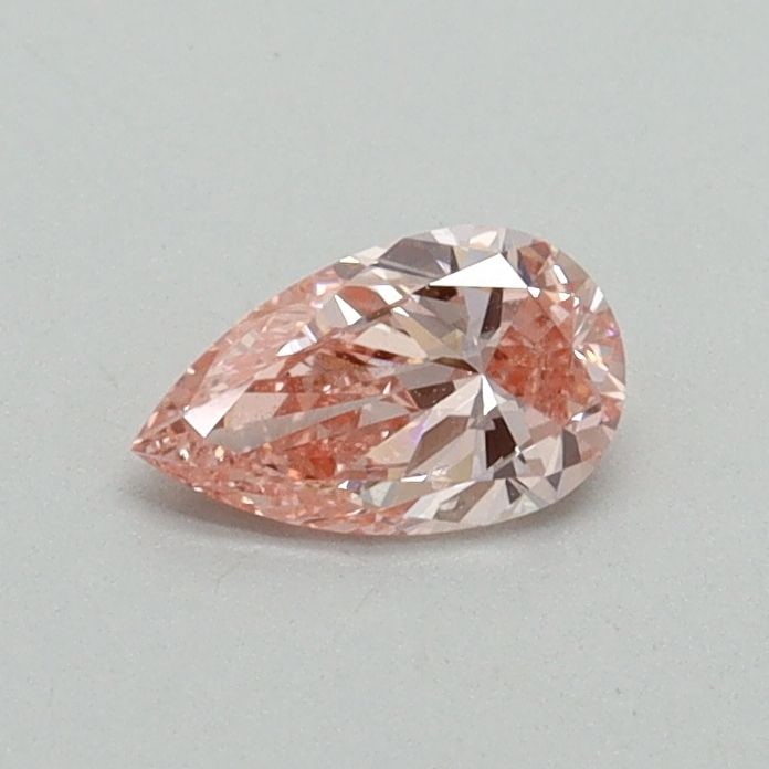 Loose Diamond - PEAR 0.3ct Fancy Vivid Pink SI1: Loose Diamond - PEAR 0.3ct Fancy Vivid Pink SI1 Source: This is a real non-mined Diamond that has been grown in a lab Shape: PEAR Carats: 0.3 Color: Fancy Vivid Pink Certification: IGI Video: