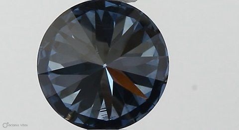 Loose Diamond - ROUND 0.57ct Fancy Vivid Blue SI1: Loose Diamond - ROUND 0.57ct Fancy Vivid Blue SI1 Source: This is a real non-mined Diamond that has been grown in a lab Shape: ROUND Carats: 0.57 Color: Fancy Vivid Blue Certification: IGI Video: