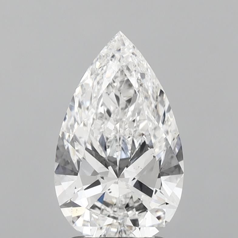 Loose Diamond - PEAR 2.0ct E VS2: Loose Diamond - PEAR 2.0ct E VS2 Source: This is a real non-mined Diamond that has been grown in a lab Shape: PEAR Carats: 2.0 Color: E Clarity: VS2 Certification: IGI Video: