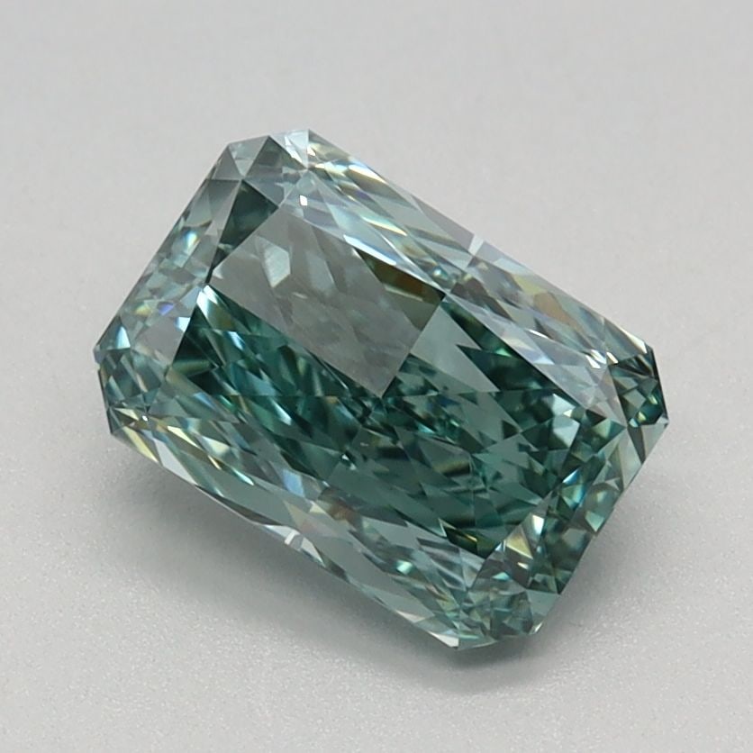 Loose Diamond - RADIANT 1.21ct Fancy Vivid Green VVS2 (1 of 1)