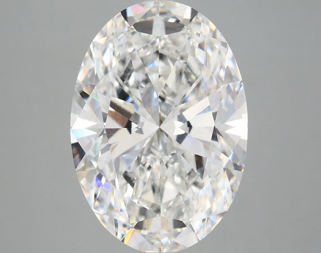 Loose Diamond - OVAL 5.01ct E VS1: Loose Diamond - OVAL 5.01ct E VS1 Source: This is a real non-mined Diamond that has been grown in a lab Shape: OVAL Carats: 5.01 Color: E Clarity: VS1 Certification: IGI Video: