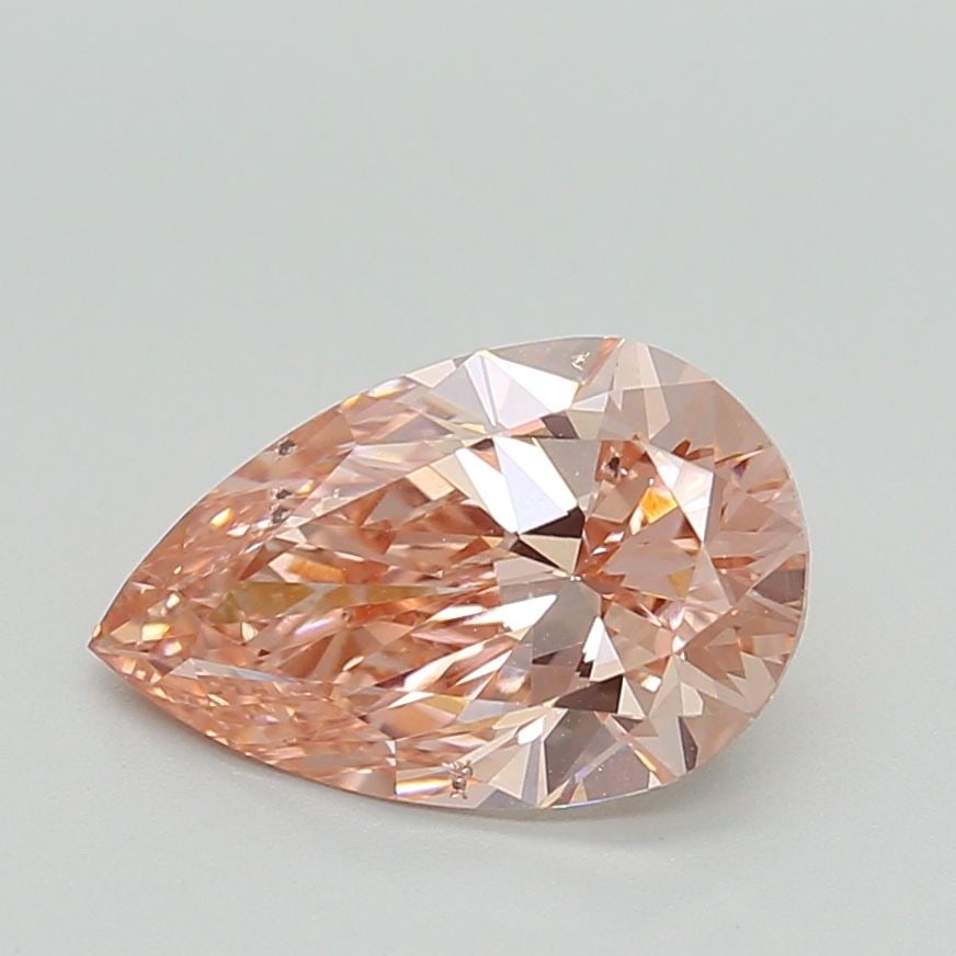 Loose Diamond - PEAR 2.01ct Fancy Intense Pink SI1: Loose Diamond - PEAR 2.01ct Fancy Intense Pink SI1 Source: This is a real non-mined Diamond that has been grown in a lab Shape: PEAR Carats: 2.01 Color: Fancy Intense Pink Certification: IGI Video: