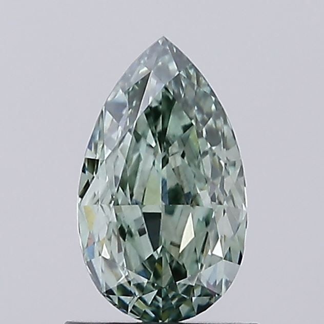 Loose Diamond - PEAR 1.08ct Fancy Vivid Green VS1: Loose Diamond - PEAR 1.08ct Fancy Vivid Green VS1 Source: This is a real non-mined Diamond that has been grown in a lab Shape: PEAR Carats: 1.08 Color: Fancy Vivid Green Certification: IGI Video: