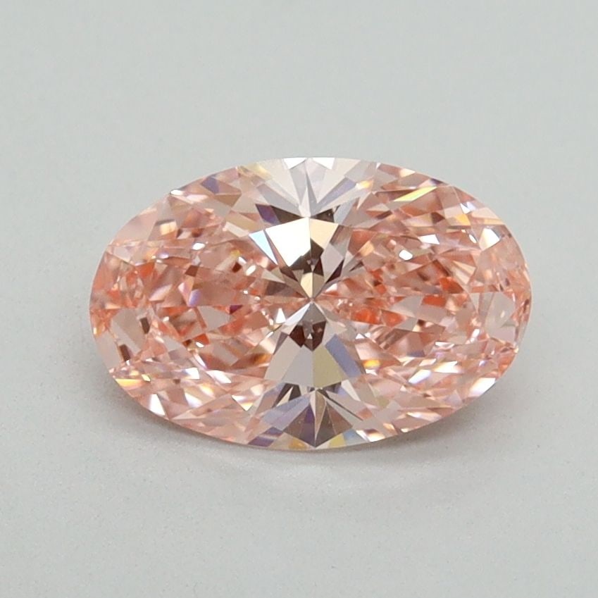 Loose Diamond - OVAL 1.01ct Fancy Vivid Pink VS1: Loose Diamond - OVAL 1.01ct Fancy Vivid Pink VS1 Source: This is a real non-mined Diamond that has been grown in a lab Shape: OVAL Carats: 1.01 Color: Fancy Vivid Pink Certification: IGI Video: