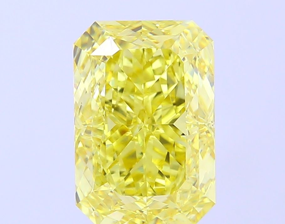 Loose Diamond - RADIANT 5.02ct Fancy Vivid Yellow VS1: Loose Diamond - RADIANT 5.02ct Fancy Vivid Yellow VS1 Source: This is a real non-mined Diamond that has been grown in a lab Shape: RADIANT Carats: 5.02 Color: Fancy Vivid Yellow Certification: IGI Vid