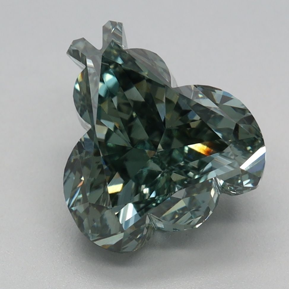 Loose Diamond - OTHER 2.04ct Fancy Intense Green VS1: Loose Diamond - OTHER 2.04ct Fancy Intense Green VS1 Source: This is a real non-mined Diamond that has been grown in a lab Shape: OTHER Carats: 2.04 Color: Fancy Intense Green Certification: IGI Video
