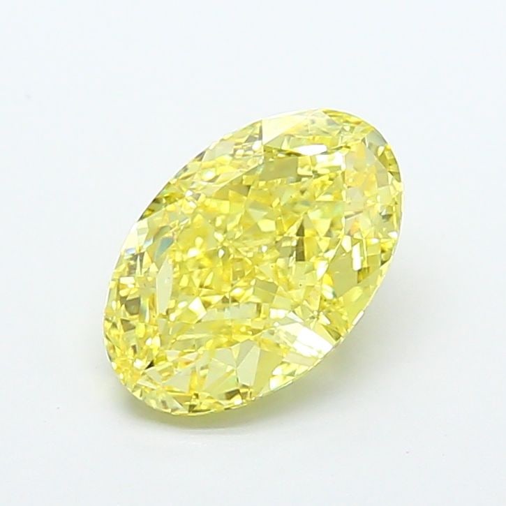 Loose Diamond - OVAL 3.61ct Fancy Vivid Yellow VS1: Loose Diamond - OVAL 3.61ct Fancy Vivid Yellow VS1 Source: This is a real non-mined Diamond that has been grown in a lab Shape: OVAL Carats: 3.61 Color: Fancy Vivid Yellow Certification: IGI Video: