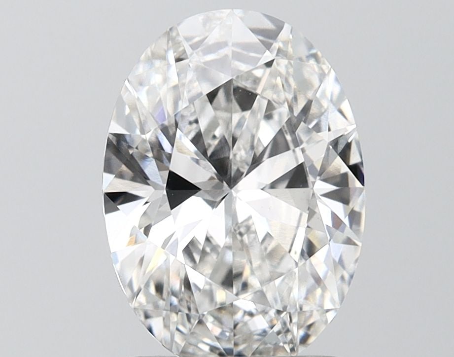 Loose Diamond - OVAL 2.5ct F VVS2: Loose Diamond - OVAL 2.5ct F VVS2 Source: This is a real non-mined Diamond that has been grown in a lab Shape: OVAL Carats: 2.5 Color: F Clarity: VVS2 Certification: IGI Video: