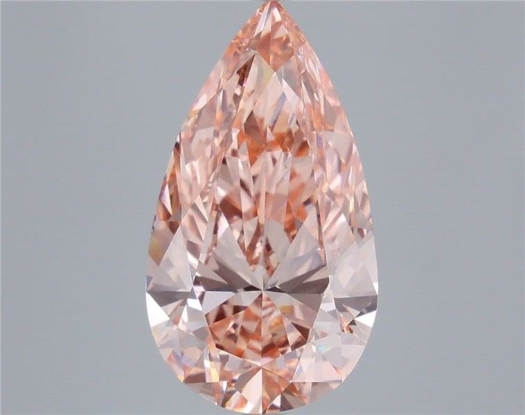 Loose Diamond - PEAR 6.7ct Fancy Vivid Pink VS1: Loose Diamond - PEAR 6.7ct Fancy Vivid Pink VS1 Source: This is a real non-mined Diamond that has been grown in a lab Shape: PEAR Carats: 6.7 Color: Fancy Vivid Pink Certification: IGI Video: