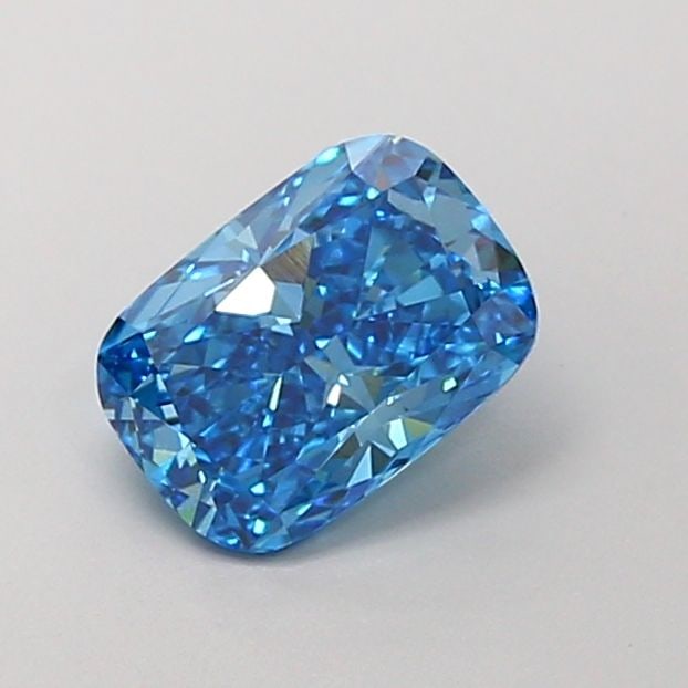 Loose Diamond - CUSHION MODIFIED 1.51ct Fancy Vivid Blue VVS2: Loose Diamond - CUSHION MODIFIED 1.51ct Fancy Vivid Blue VVS2 Source: This is a real non-mined Diamond that has been grown in a lab Shape: CUSHION MODIFIED Carats: 1.51 Color: Fancy Vivid Blue Certifi