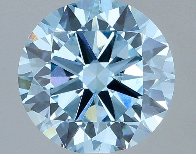 Loose Diamond - ROUND 2.0ct Fancy Vivid Blue VS1: Loose Diamond - ROUND 2.0ct Fancy Vivid Blue VS1 Source: This is a real non-mined Diamond that has been grown in a lab Shape: ROUND Carats: 2.0 Color: Fancy Vivid Blue Certification: IGI Video: