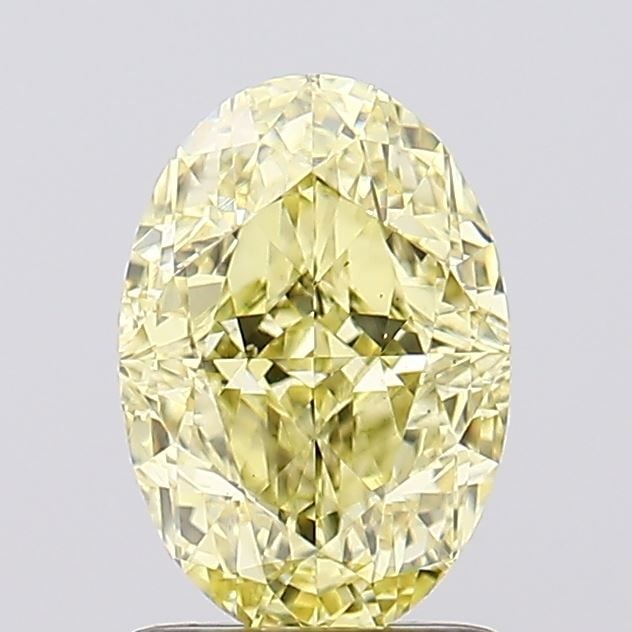 Loose Diamond - OVAL 1.61ct Fancy Intense Yellow VS2: Loose Diamond - OVAL 1.61ct Fancy Intense Yellow VS2 Source: This is a real non-mined Diamond that has been grown in a lab Shape: OVAL Carats: 1.61 Color: Fancy Intense Yellow Certification: IGI Video