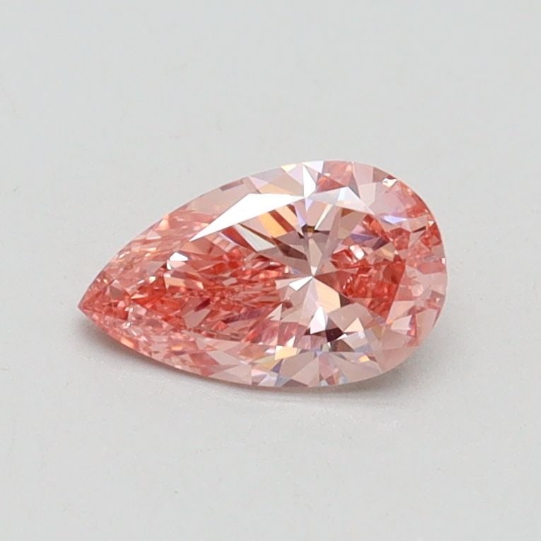 Loose Diamond - PEAR 0.5ct Fancy Intense Pink VS1: Loose Diamond - PEAR 0.5ct Fancy Intense Pink VS1 Source: This is a real non-mined Diamond that has been grown in a lab Shape: PEAR Carats: 0.5 Color: Fancy Intense Pink Certification: IGI Video: